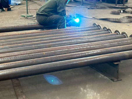 广东20#无缝注浆管加工108*6钢花管棚管